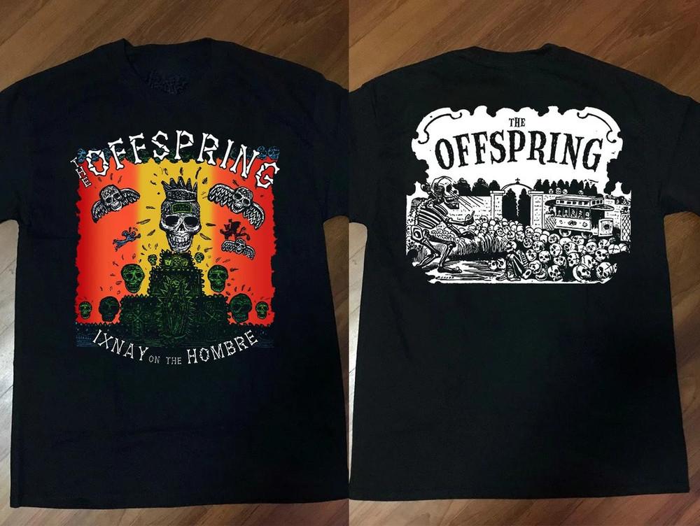 Vtg The Offspring Ixnay On The Hombre Cotton Black Unisex All Size Shirt BL429 Unisex T-Shirt M