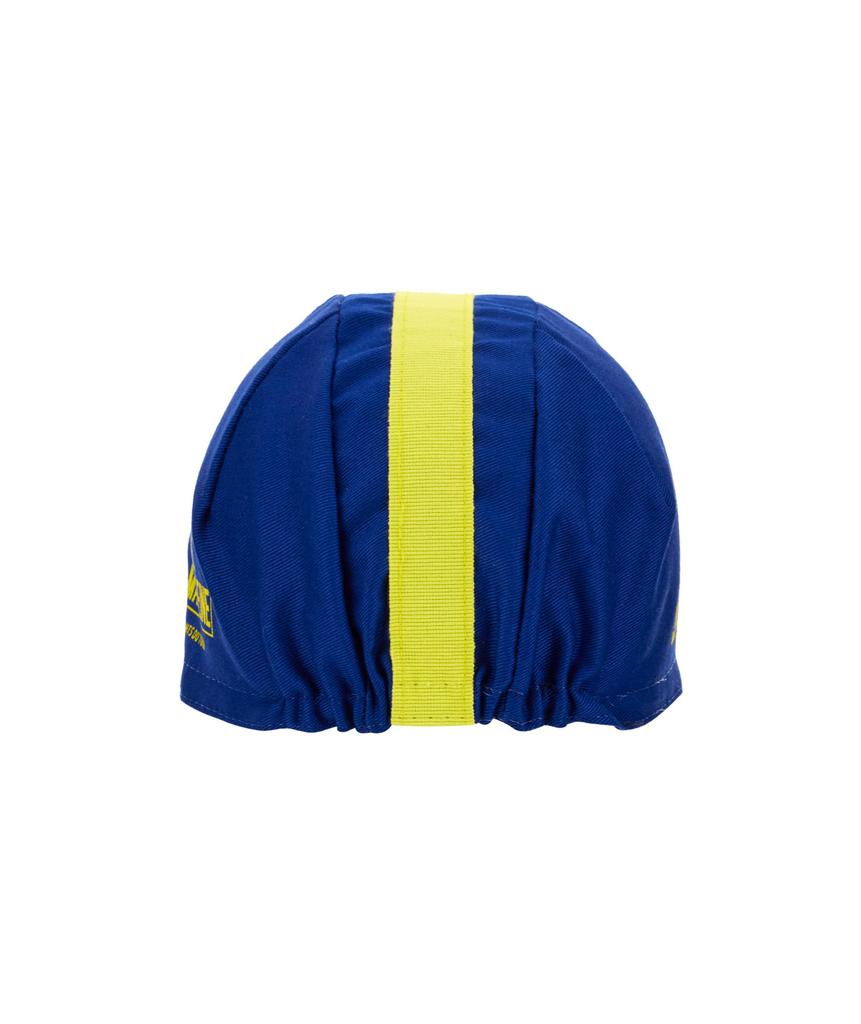 Santini Tour de France Official Cycling Cap MJ460COTCDLM Blue/Yellow