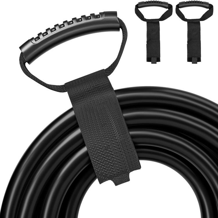 Portable Heavy-Duty Velcro Handle Straps for Storage and Cable Management