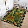 Black Cat Floral Garden Carpet Is Suitable For Living Room And Bedroom Doormats Office Balcony Decorative Carpet A11