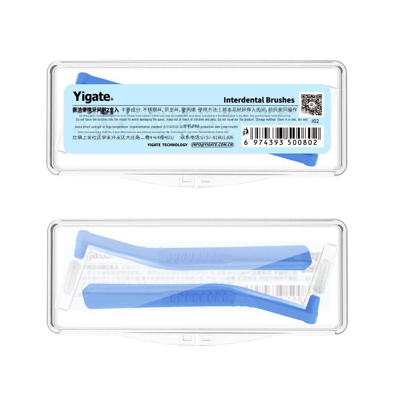 Orthodontic L-Shaped Interdental Brush for Special Oral Care
