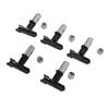 5 Set Airless Sprayer Düsen Farbspritzpistole Spritzmaschine Teile 109 213 315 413 621 Düse Schwarz