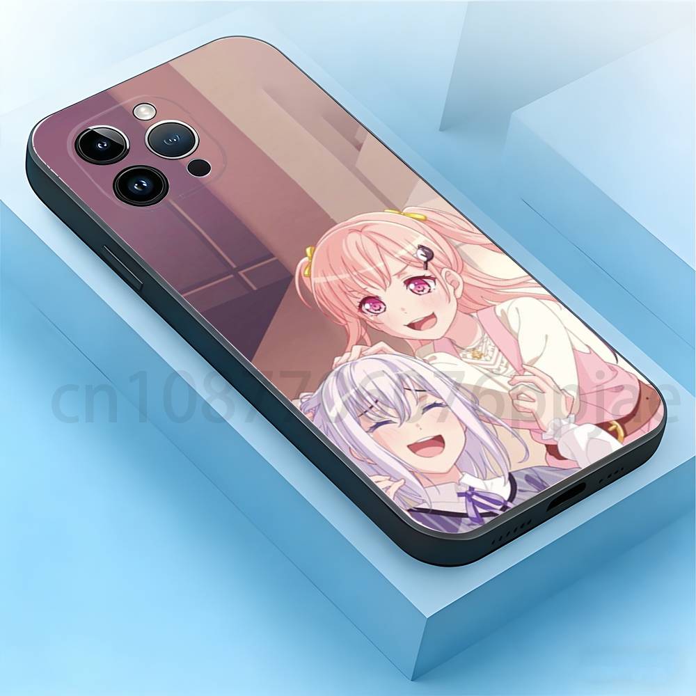 

BanG Dream Phone Case For iPhone 17,16,15,14,13,12,11,Plus,Pro Max,Mini,Soft Silicone Black Cover iPhone17air