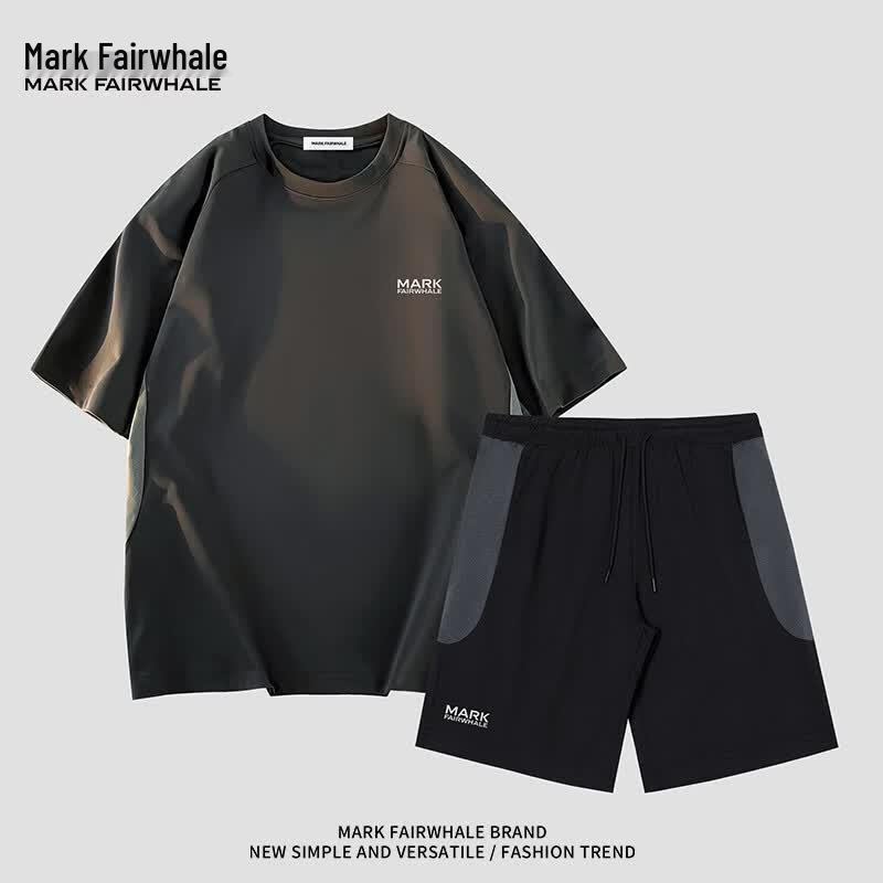 Mark Fairwhale Men s Contrasting Ice Silk Sport Set 2XL