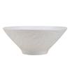 Stone pattern black and white ramen bowl ceramic non-slip hat bowl restaurant soup rice bowl trumpet bowl