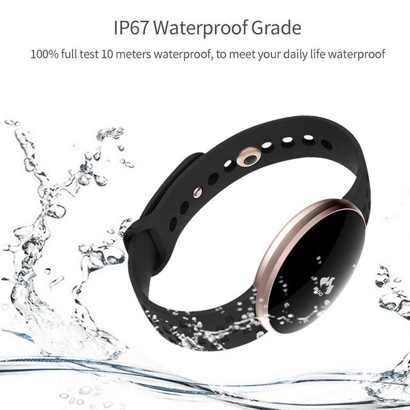 Fashion Bluetooth Womens Smart Watch Fitness Tracker For Iphone Andriod