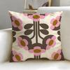 classic brand Orla Kiely Cushion Cover Soft & Easy-Wash Pillow Case – Versatile for Couch, Bed, Travel and Office