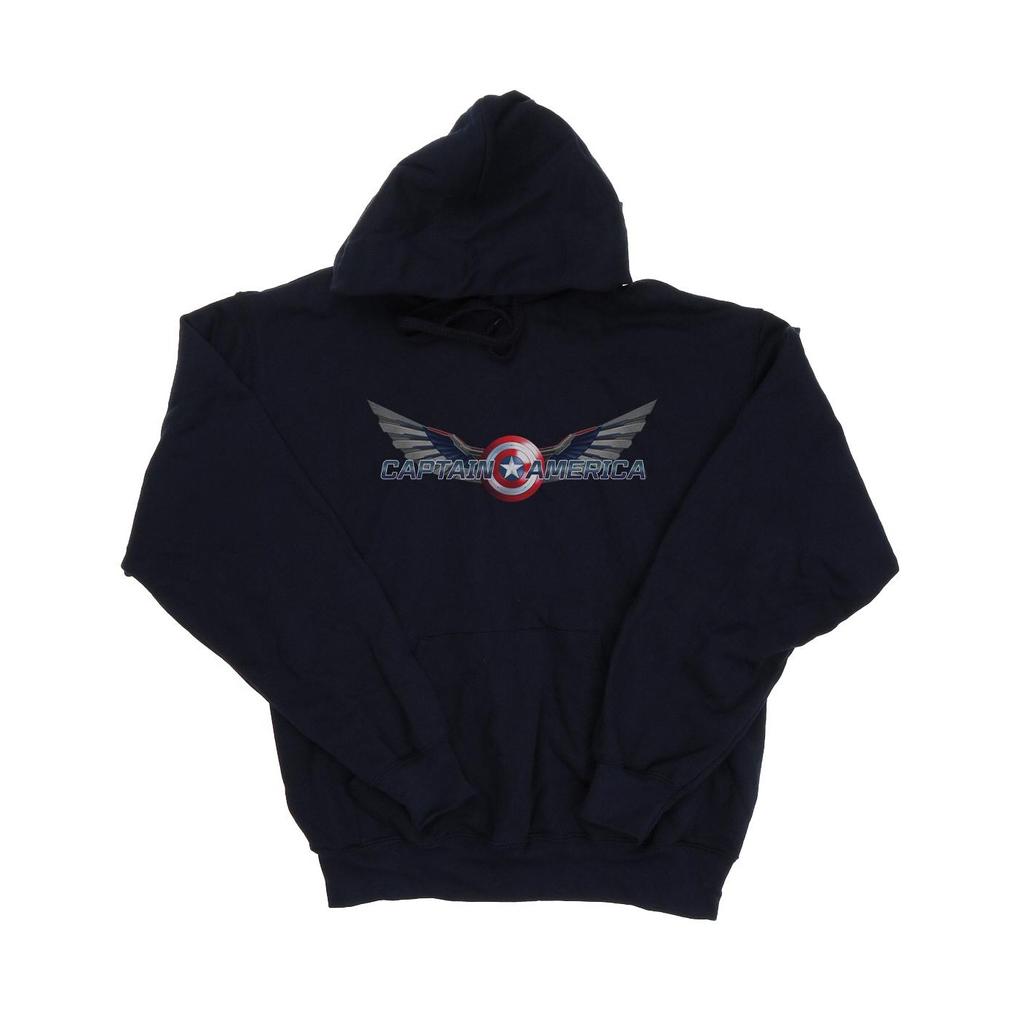 Marvel Boys Falcon And The Winter Soldier Captain America Logo Hoodie