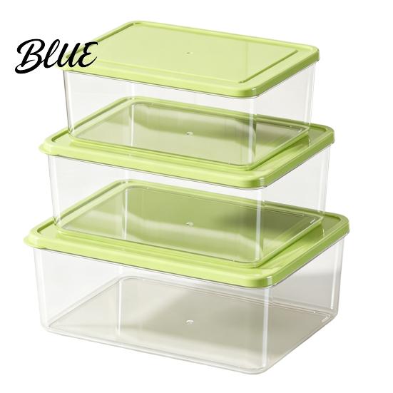 Refrigerator Organizer Container Storage Box with Lid