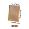 Serving tray bamboo,wooden tray with handles,natural wood printed,Organic Bamboo Serving Tray for kitchen dinner trays, tea tray