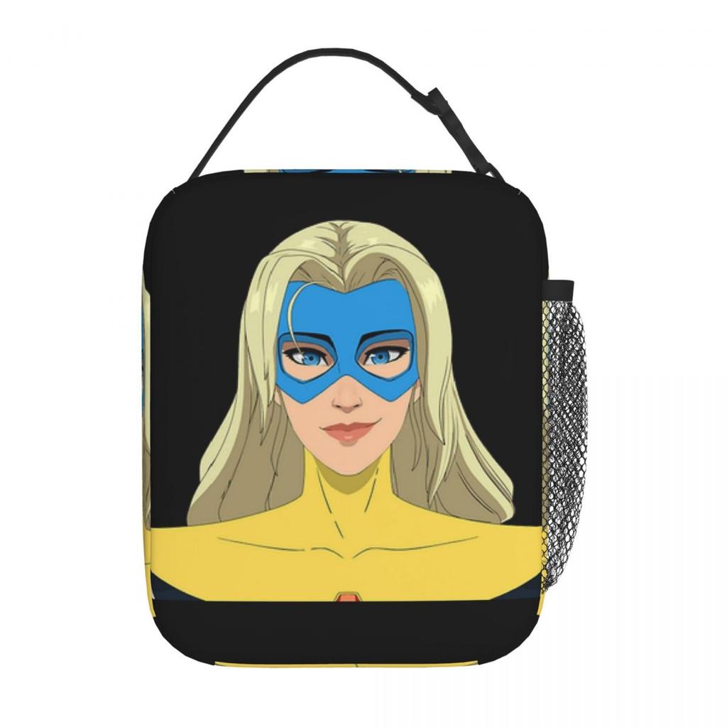 Character Fanart Inspired By Dispatch Game Insulated Lunch Bags Large Meal Container Cooler Bag Tote Lunch Box Beach Travel
