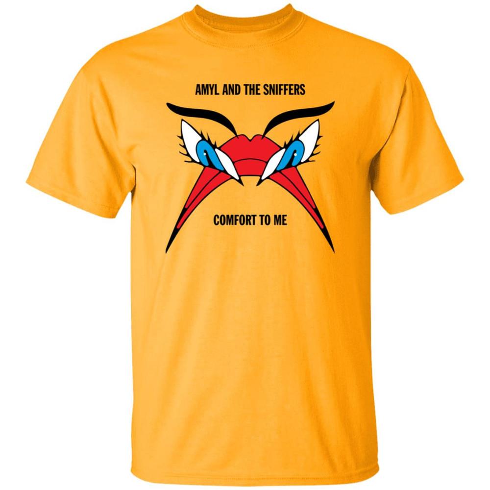 

NEW Classic Amyl And The Sniffers Yellow All Size gift Shirt Unisex T-Shirt M