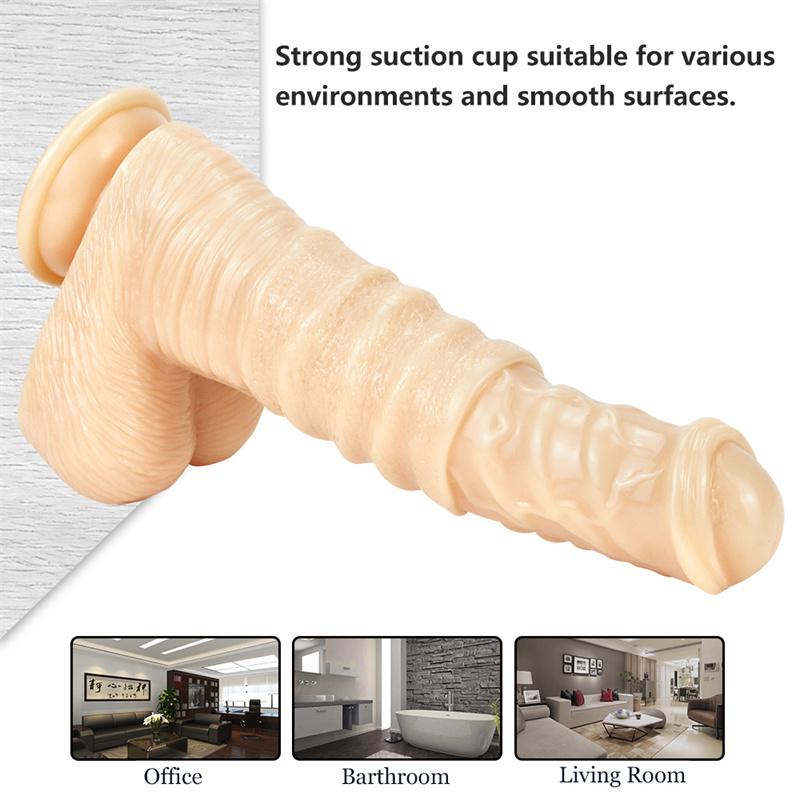 Horse Cock Female Sex Animal Long Thick Deep Ass Whip Penis Anal Masturbation Device