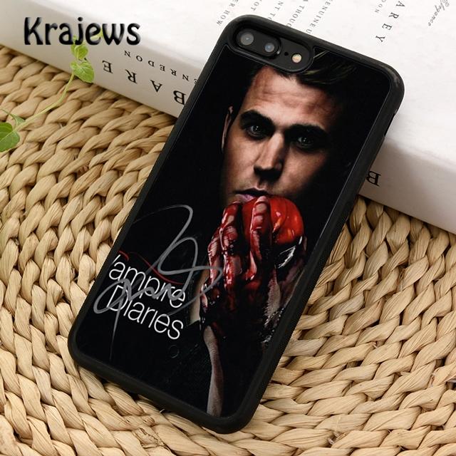 Vampire Diaries Stefan Salvatore For iPhone 17 Air 16 Phone Case Cover 15 14 Plus 12 13 Pro Max Fundas