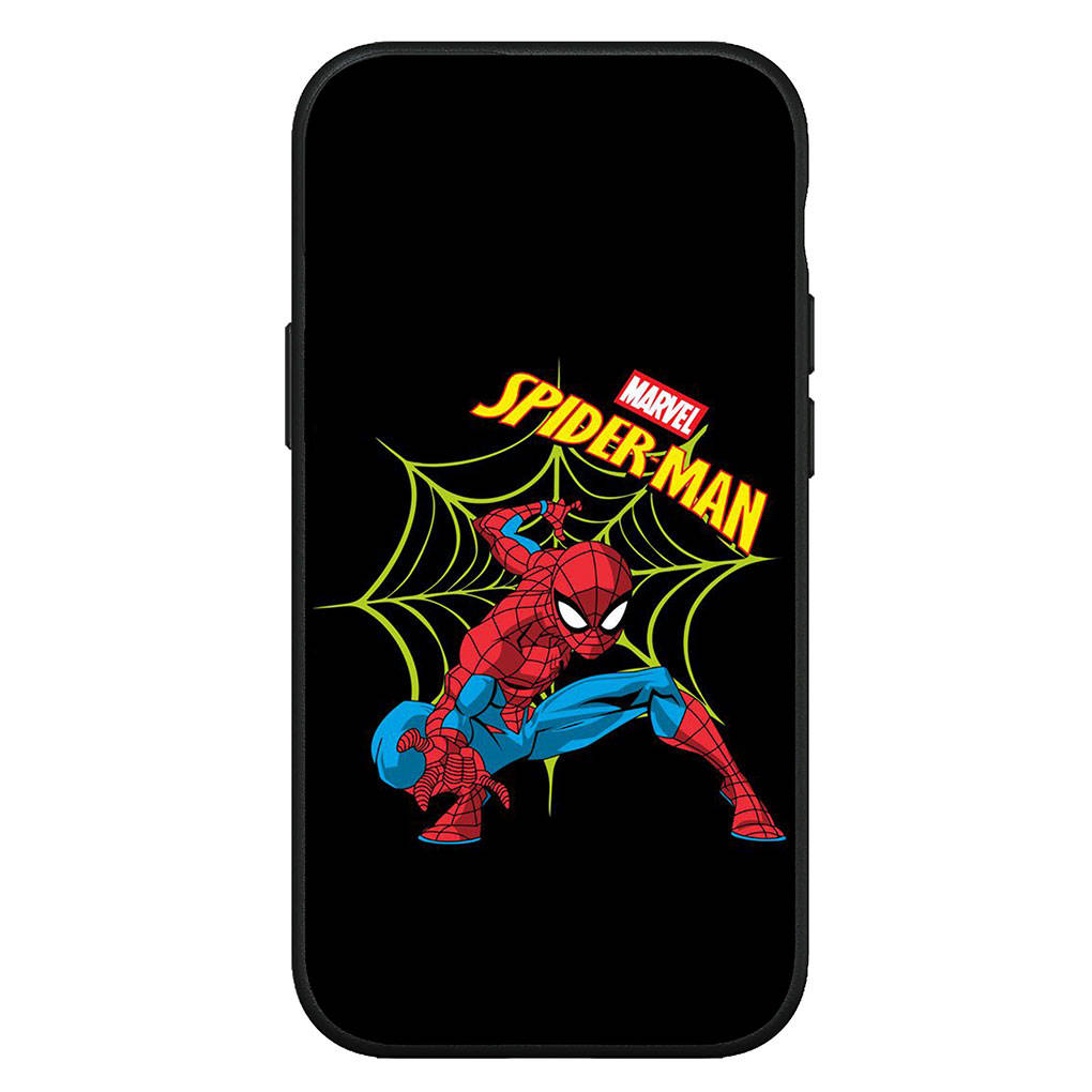 Pro iPhone 16 15 Xiaomi Redmi Note 13 12 11 Pro Max X 9 14 Plus XR Samsung Galaxy A15 S24 S23 Huawei OPPO Spider Marvel Man SpiderMan pouzdro na telefon