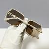 Ultra-Light Chain Plain Sunglasses, Polarized Light, Anti-Glare, Ultraviolet Sunscreen Glasses, Driving Sunglasses