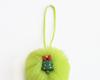 New Faux Rabbit Fur Pom Pom Christmas Tree Ornaments DIY Fluffy Plush Ball Holiday Decor Props