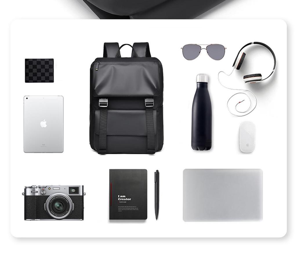 Men's Lightweight Fashion Backpack: High-End, Waterproof, Casual Women's Style, Travel & Computer Ready