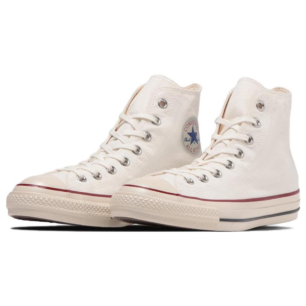 Converse All Star Us Hi Comfortable Simple High Top Canvas Shoes Unisex Sneakers White 31308190