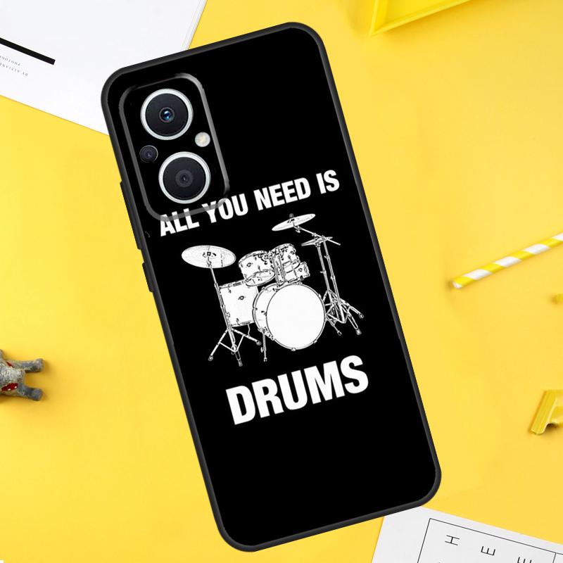 

Drum Drummer Music Dj For OPPO Reno 14F 13F 12F 11F 10 11 12 13 14 Pro 8T 7 8 Lite OPPO Find X9 X8 X6 X5 Pro Case OPPO Reno14 F