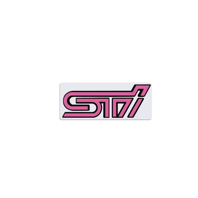 STI Emblem 3D Metal Car Body Stickers Front Grille Rear Trunk Badge for Subaru Legacy Impreza XV BRZ Forester WRX Levorg Outback T111