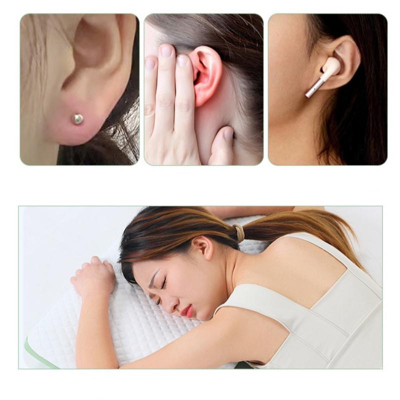 Ear Hole Pillow, Ear Protection Pillow, Non Pressure Ear Pillow, Side Sleeping Pillow,Anti Pressure Hole Hollow Ear Hole Special Ear Pillow