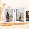 2/3 Picture Frame Collage Hinged Folding Photo Frame Home Decors for Desktop Wedding Birthday Gift for Women Mom
