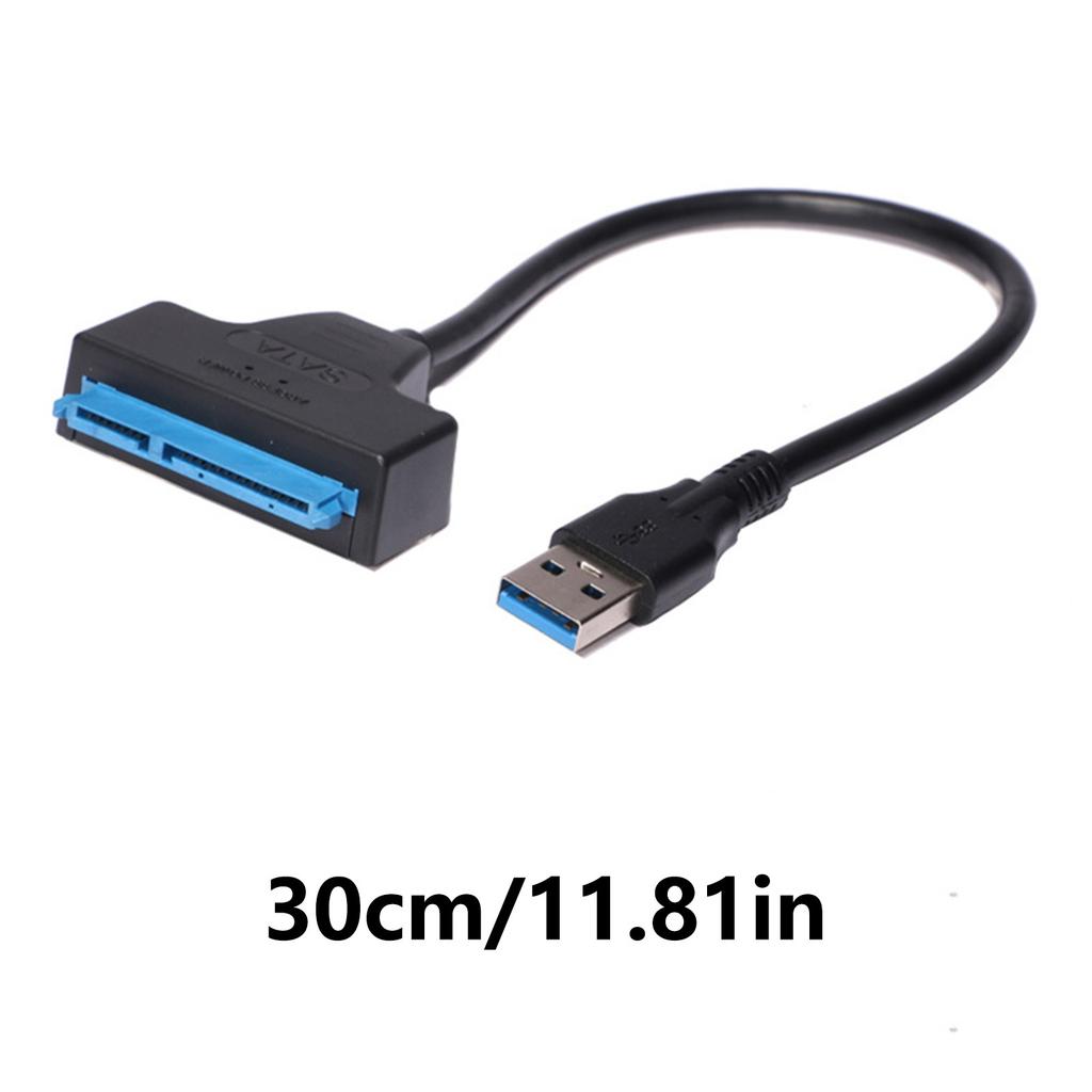 Tragbares 2,5-Zoll-Festplatten-Konverterkabel USB-gespeistes Kabel 2,5-Zoll-SATA-Adapterkabel 20 cm für einfaches Plug & Play