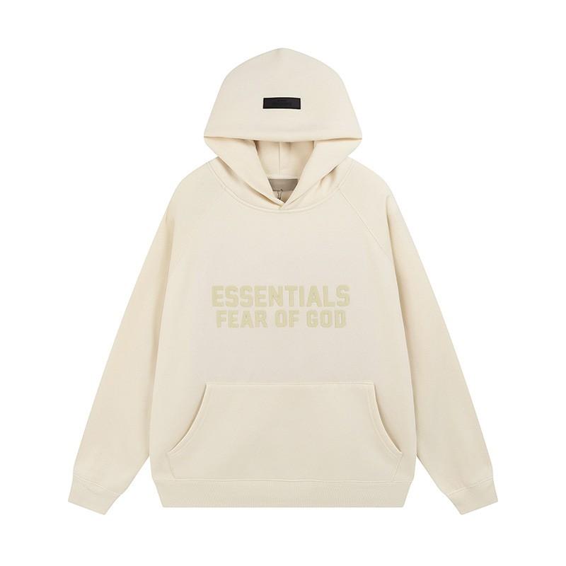 Unisex Oversized Fleece-Lined Hoodie With Embossed Letter Print Casual Streetwear Sweatshirt Men Women