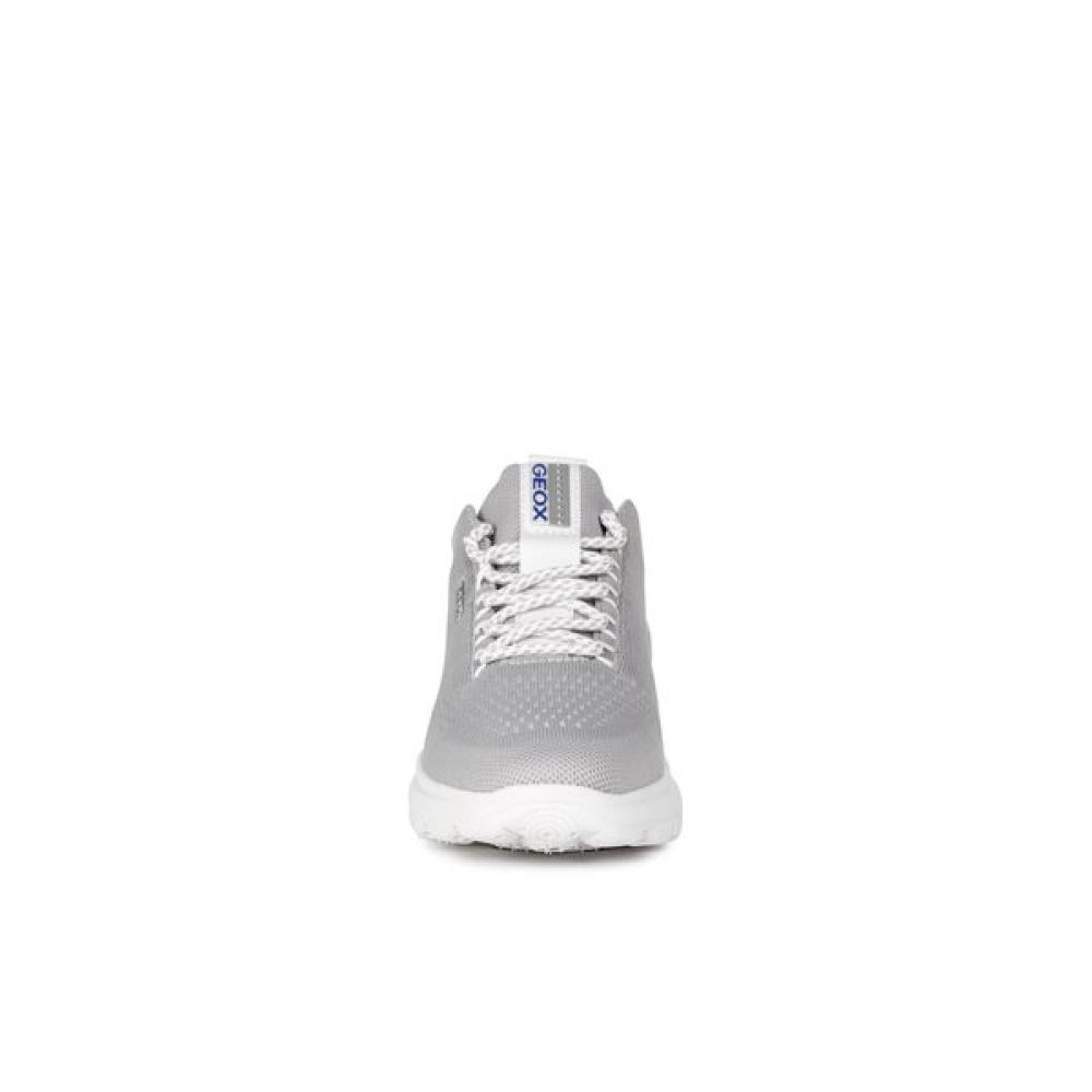 Geox Women S Comfort Knit SneakerS Light Gray w1x5nua1S73