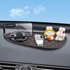 Car Anti Slip Pad Car Phone Holder with Night Glow Number Display Rotatable Dashboard Mount for Most Cars