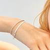 Postlude [Silver] Snake Chain Bracelet