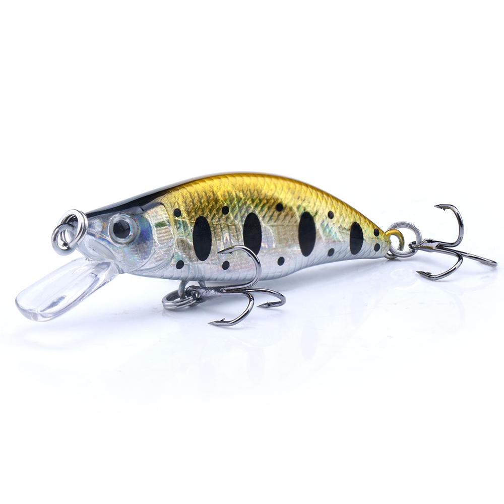 

Рыболовные снасти Профессиональная приманка минноу 50мм 3.5г тонущие воблеры для щуки мини крэнкбейты рыболовные приманки свимбейт