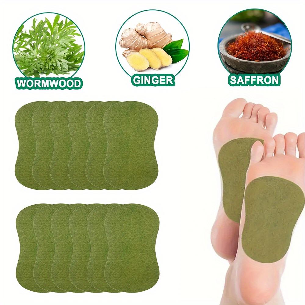 10/30pcs Wormwood Foot Patch Heel Fatigue Pain Relieving Plaster Relieve Stress Detoxification Help Sleeping Body Detox Pad