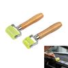 2Pcs Multipurpose Rubber Wheel Roller Tool Ergonomic Design for Car Soundproofing and DIY Seam Filling Projects