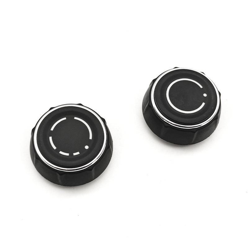 Car Center Console Audio Volume Knob Cover CD Control Switch Button Replacement For Porsche Cayenee Panamera Macan 970