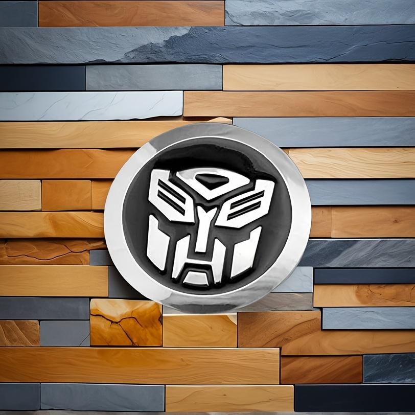 Naklejki Samochodowe Kolekcjonerskie Transformers 3D Transformacja - Stop Cynku Odpowiednie dla Fanów Transformers Odklej i Przyklej do Dekoracji Pojazdu