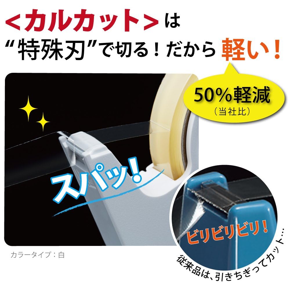KOKUYO Calcut Handy Tape Cutter, Black, T-SM200D