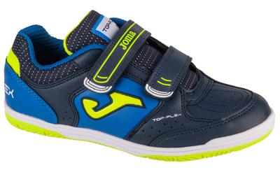 Top Flex Jr 24 TPJW IN, für Jungen marineblau Hallenfußballschuhe