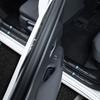 OPQ1 1/4/5Pcs Car Door Sill Scuff Plate Decor Carbon Fiber Stickers For Volkswagen VW Golf T5 Phaeton GTI Touran GTD CC Touareg ID3 R