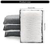 4Pcs Car Scrubber Detailing Pads Suitable for Upholstery Leather Interior Cleaning with High Absorbency and Gentle Touch