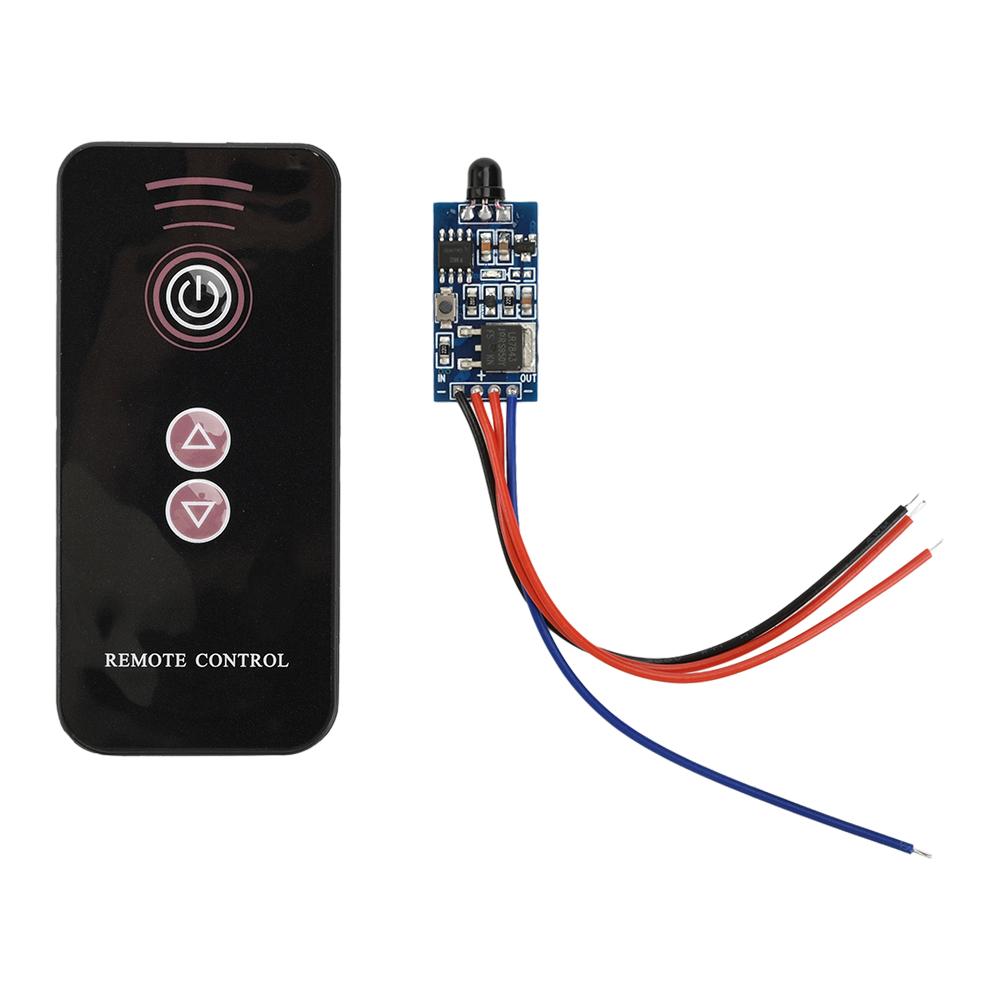 30W DC5-24V Infrared RF Signal Transmitter Receiver Module IR Remote Switch PWM Dimming Module Wireless LED Driver Switch Module