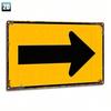 Vintage Metal Sign Yellow Arrow Wall Decor Home Cafe Bar Office 20x30cm