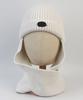 Yunibeosyeolkemiseuteuli Wool Ivory Muffler Beanie