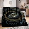 1pc Serpent Universe Blanket, Lightweight Flannel Throw Blanket for Sofa, Bed, Travel, Camping, Living Room, Office, Couch, Chair, and Bed