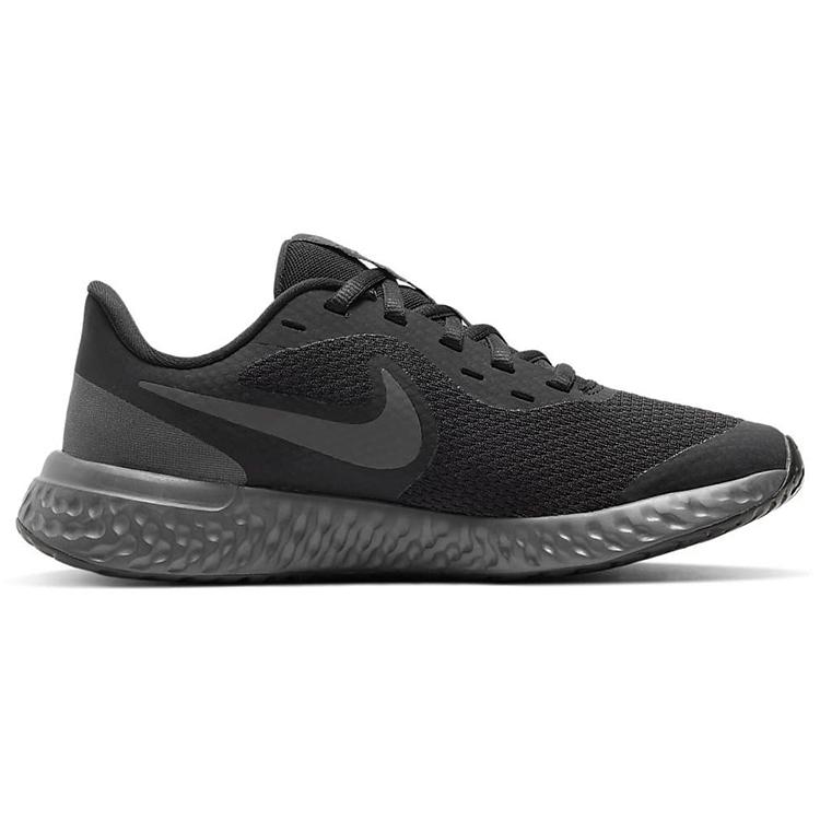 Nike REVOLUTION 5 Zapatillas de Running Bajas Tejidas para Niños Black Warrior Adolescentes BQ5671-001