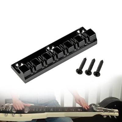 Brücke Saitenhalter Gitarren Reparaturwerkzeug Teil Zubehör Instrument für 12 Saiten