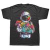 EDM DJ Festival Astronaut Art Mushroom Psychedelic Rave T Shirts Men Humor Streetwear Tee Short Sleeve Unisex Loose Clothing