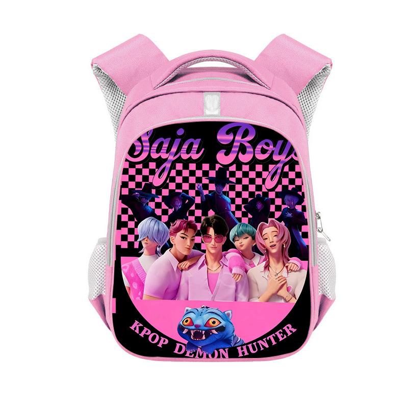 Witch Hunters Children'S School Bag Student Printing Large Capacity Storage Backpack Casual Burden Reduction Wear-Resistant Backpack