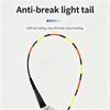 Indicatore di abboccata da pesca Luce LED Rimovibile Clip sulla Punta della Canna Bastoncino Luminoso Impermeabile LED Luce per Punta di Canna da Pesca Notturna